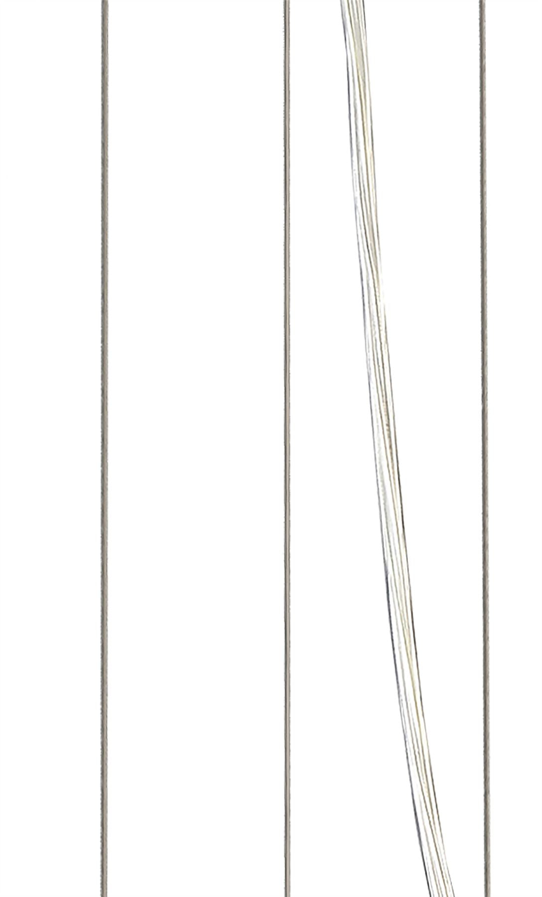 Mantra M5030 Nordica Pendant Kit 31CM, Polished Chrome/White Acrylic