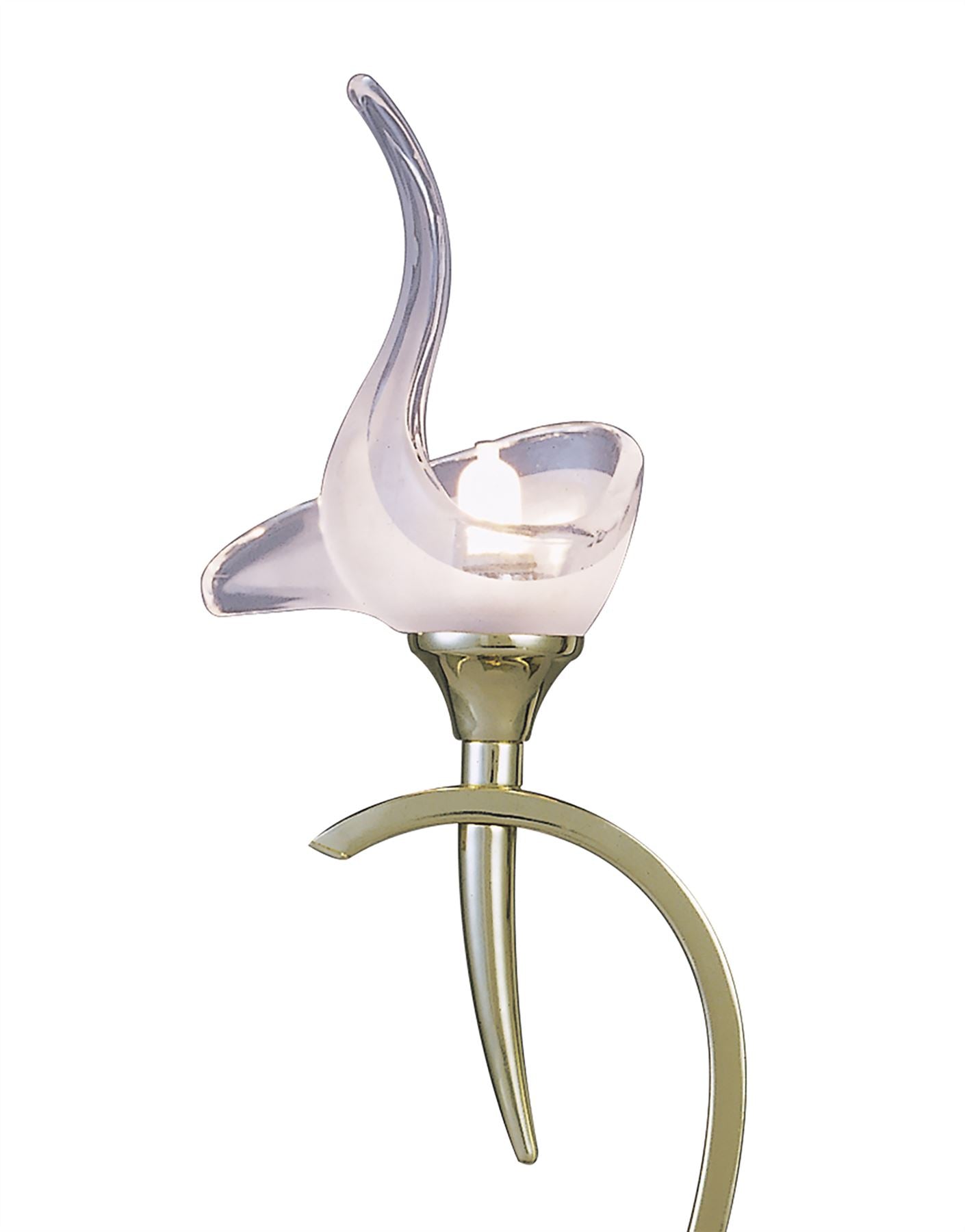 Mantra Viena Table Lamp 1 Light G9, Polished Brass