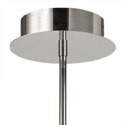 Mantra M5918 Star LED Ceiling 70.5cm Round 42W 3000K, 3700lm, Dimmable, Silver/Frosted Acrylic/Polished Chrome, 3yrs Warranty - M5918 Ceiling