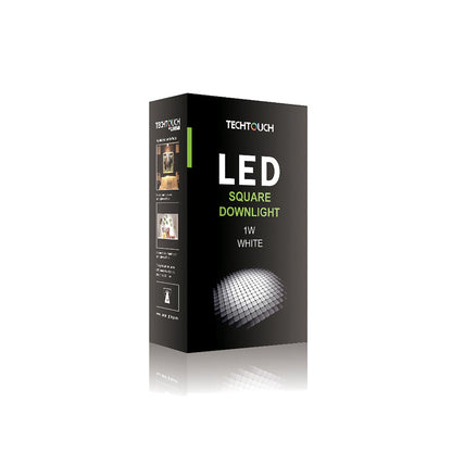 Techtouch Tech Downlight LED Square Downlight 1x1W 30°