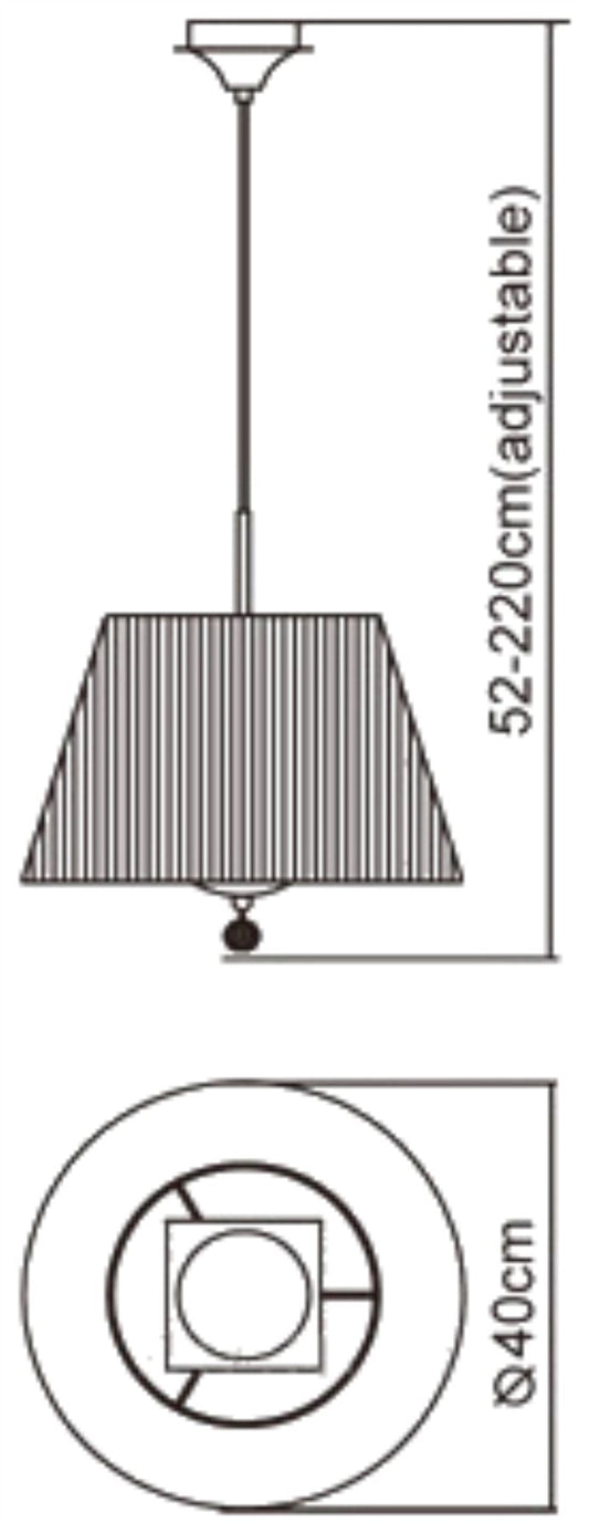 Mantra Siena 40cm Pendant Round 1 Light E27, Antique Brass with Amber Cream Shade and Amber Crystal