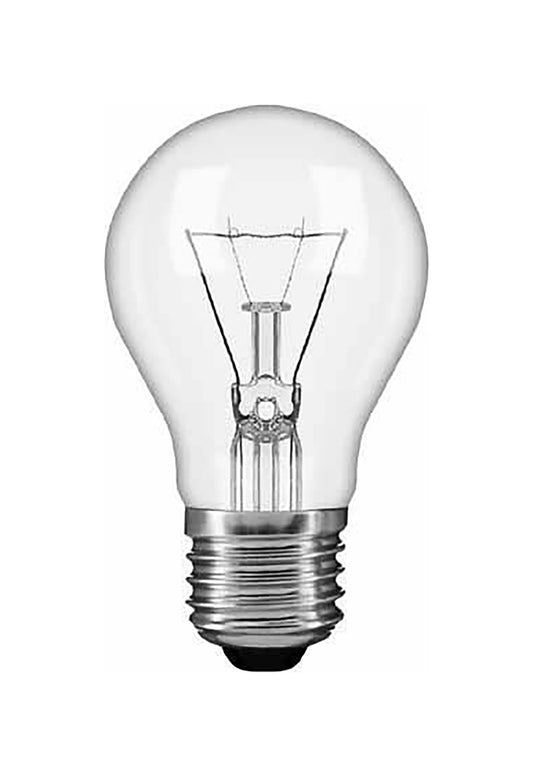 Luxram A48 GLS E27 Clear 40W Incandescent Bulb