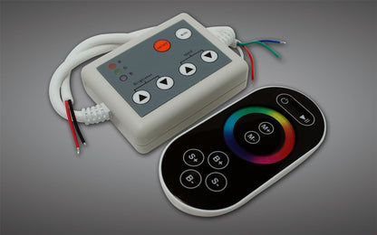 Techtouch LED Strips Touch RF Black Controller 3 Channel 144W (RGB) Controllers