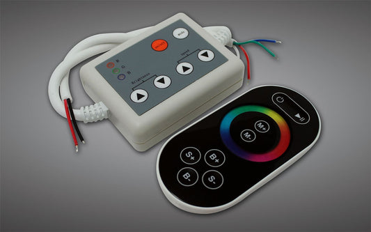 Techtouch LED Strips Touch RF Black Controller 3 Channel 144W (RGB) Controllers