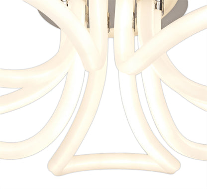 Mantra Knot LED II Knot II Ceiling Light, 60W LED, 3000K, 4500lm, IP20, Chrome, 3yrs Warranty
