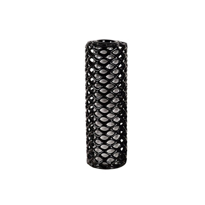 Diyas Home Ceramics (DH) Vase 45cm Black and White Ceramic Ceramics