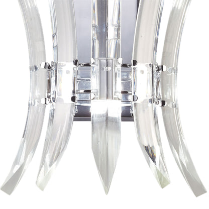 Diyas Sinclair Wall Light 2 Light G9 Polished Chrome