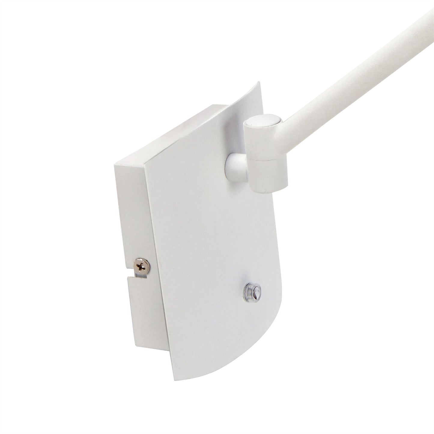 Mantra M4954 Phuket Wall Light 1 Light 7W LED 3000K, 600lm, Matt White/Polished Chrome, 3yrs Warranty