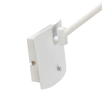 Mantra M4954 Phuket Wall Light 1 Light 7W LED 3000K, 600lm, Matt White/Polished Chrome, 3yrs Warranty