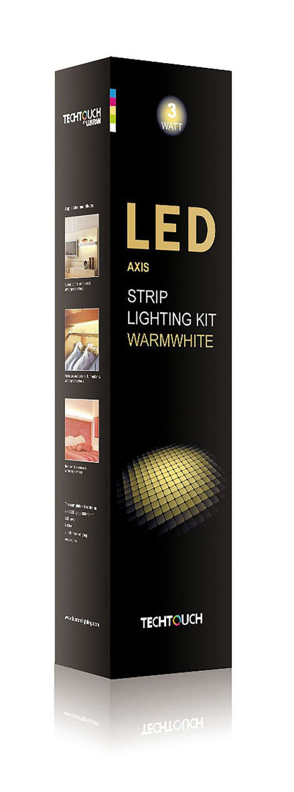 Techtouch Axis Warm White Kit 4x9 LED Rigid Strips (3W) Strip