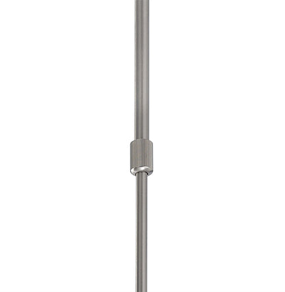 Mantra M1857 Ice Linear Pendant 4 Light G9 ECO Bar, Satin Nickel
