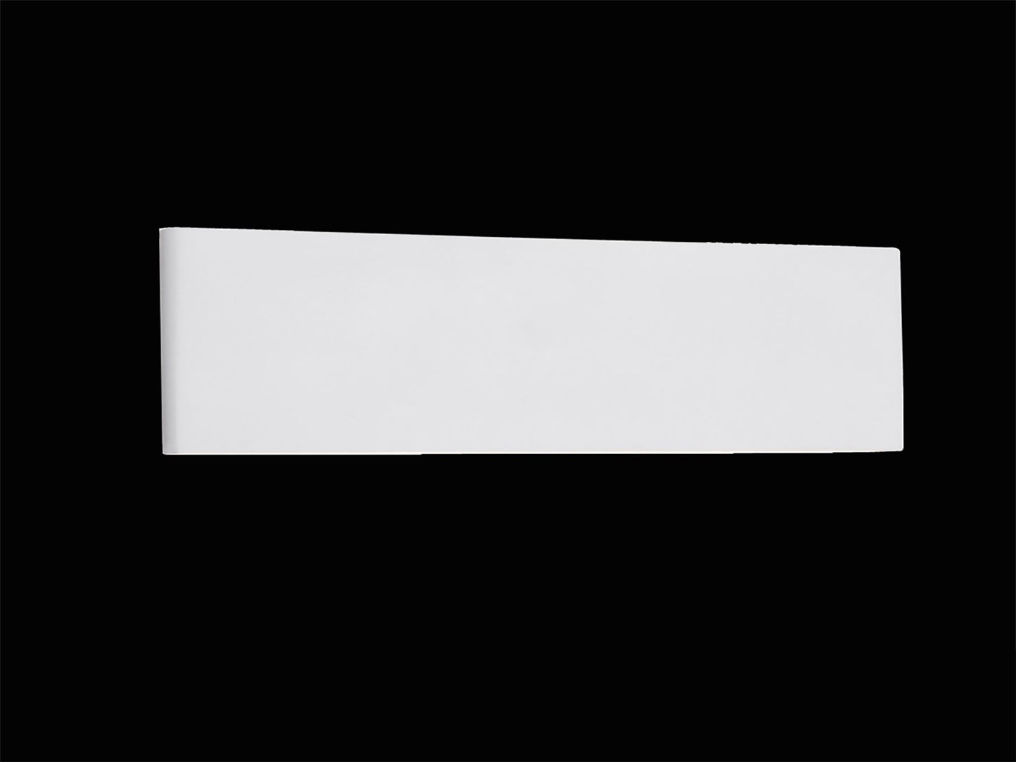 Mantra Fusion M5491 Petaca Wall Light 12W LED 3000K, 624lm, Matt White/ Acrylic, 3yrs Warranty