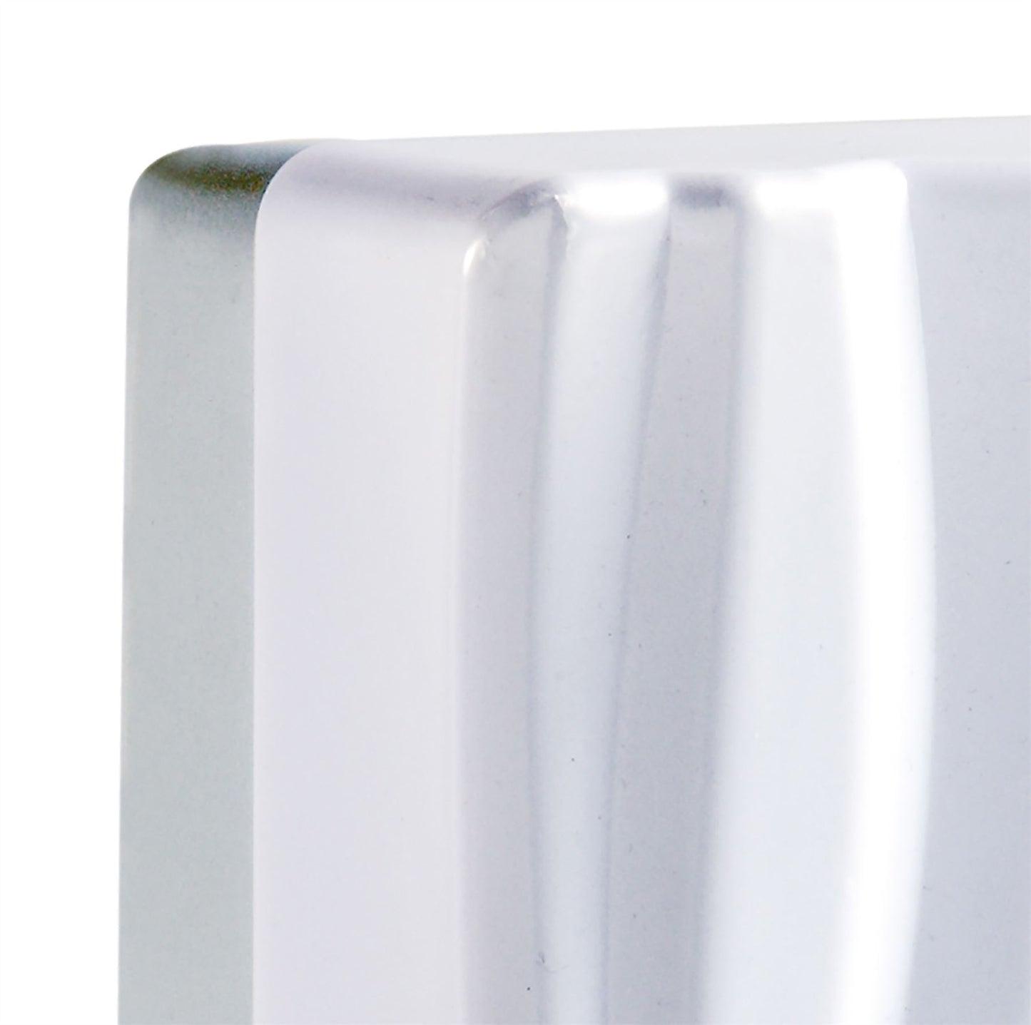 Mantra M5047 Arena Wall Light 12W LED White IP44 3000K, 720lm, Polished Chrome/White Acrylic, 3yrs Warranty