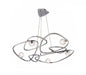 Mantra M5011 Lux Pendant 5 Light G9, Polished Chrome