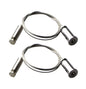 Dlux Lin & Lungo & Tubo Lin/Lungo/Tubo (2pcs) 1.5m Silver Universal Suspension Wire Kit, 3yrs Warranty Profiles