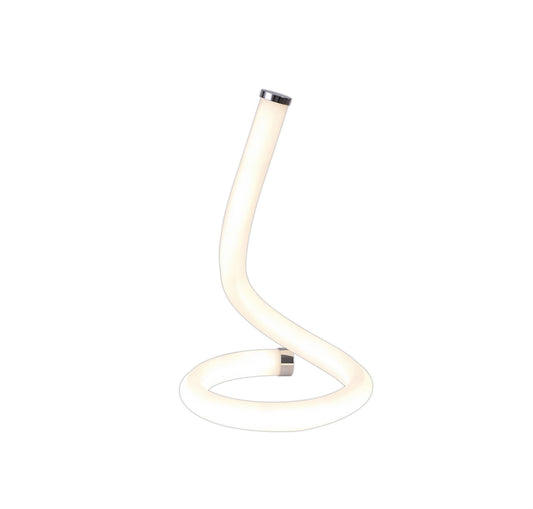Mantra Nur II Table Lamp, 12W LED, 3000K, 900lm, IP20, Chrome, 3yrs Warranty