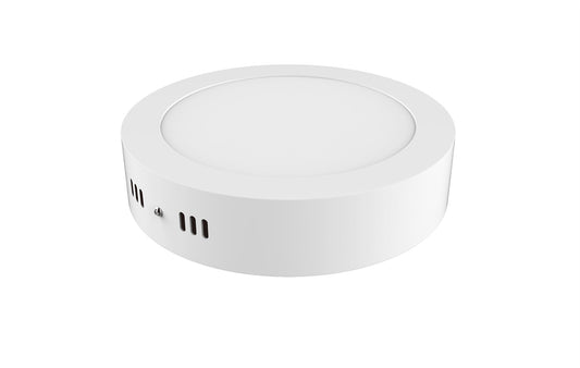 Techtouch Intego SM Ecovision Intego Surface Mounted Ecovision, 170mm, Round, 12W LED, Pure White, 6400K, 1000lm, 120°, White Frame, Inc. Driver, 2yrs Warranty