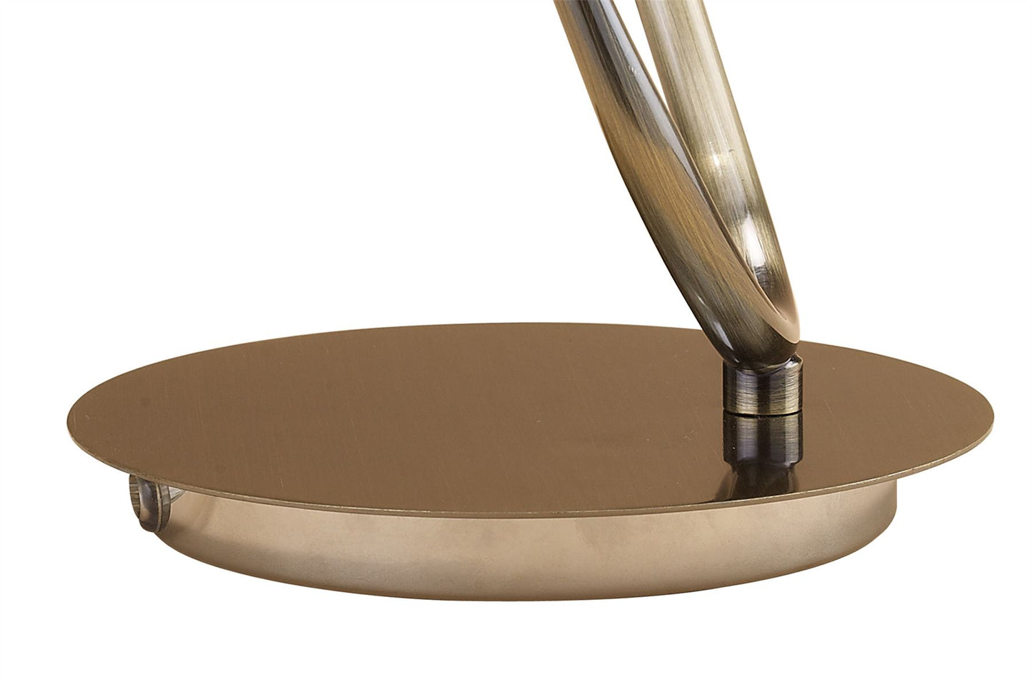 Mantra M1827 Loop Table Lamp 1 Light G9 ECO, Antique Brass