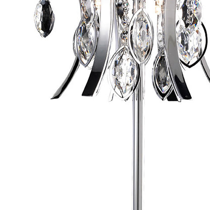 Diyas Mios Crystal Table Lamp 3 Light G4 Polished Chrome