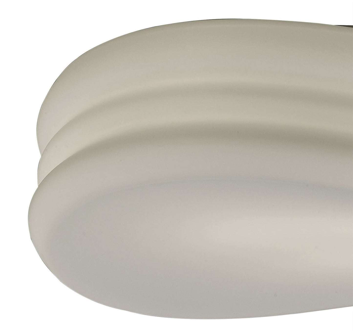 Mantra M3623 Mediterraneo Ceiling/Wall 3 Light E27 Large, Frosted White Glass