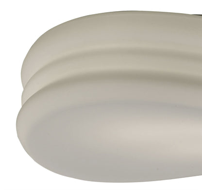 Mantra M3623 Mediterraneo Ceiling/Wall 3 Light E27 Large, Frosted White Glass