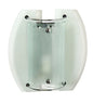 Diyas Jiva Wall Light 1 Light E14 Polished Chrome/Frosted Glass