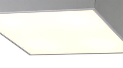 Mantra M6163 Mini Ceiling 45cm Square, 5 x E27 (Max 20W), Silver - M6163 Ceiling