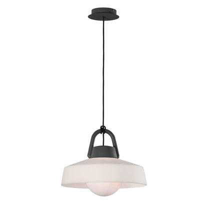 Mantra Fusion M6212 Kinke Pendant, 1 x E27, IP65, Anthracite, 2yrs Warranty