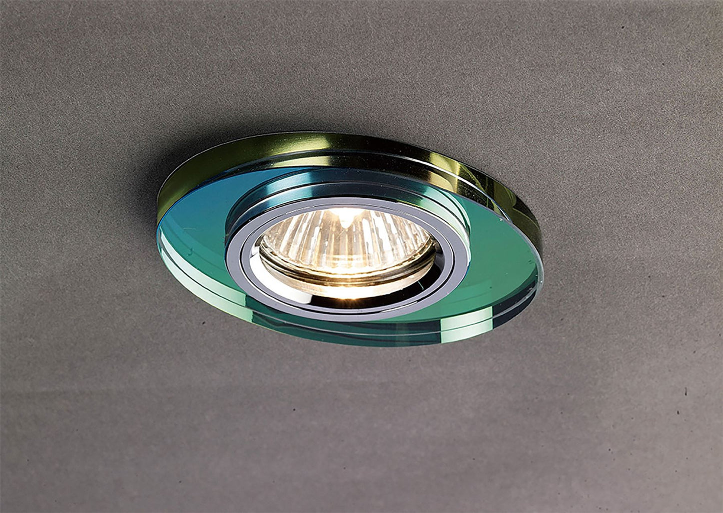 Diyas Crystal Downlights Crystal Downlight Oval Rim Only Spectrum, IL30800 REQUIRED TO COMPLETE THE ITEM, Cut Out: 62mm
