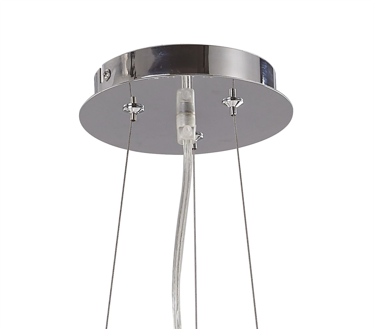 Diyas Sinclair  9 Light G9 Polished Chrome Ceiling Pendant Light Fitting
