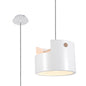Mantra M5590 Cube Pendant Large 1x40W, White Metal/Wood