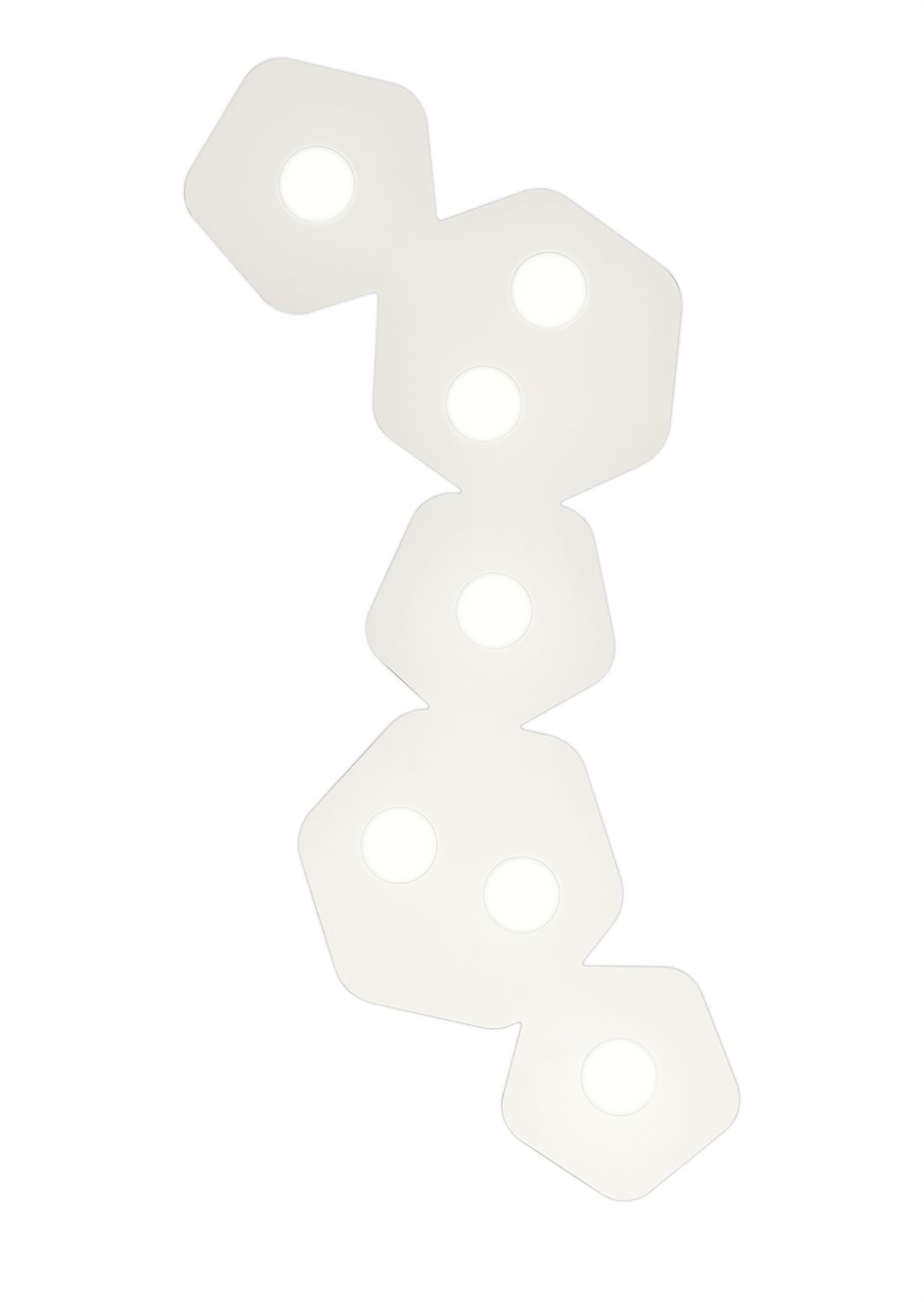 Mantra Area Linear Ceiling Light, 7 x GX53 (Max 9W, Not Included), Sand White