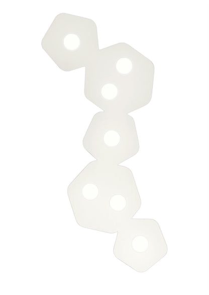 Mantra Area Linear Ceiling Light, 7 x GX53 (Max 9W, Not Included), Sand White