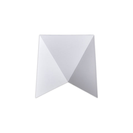 Mantra Fusion Triax Wall Light, 8W LED, 3000K, 750lm, IP54, Sand White, 3yrs Warranty