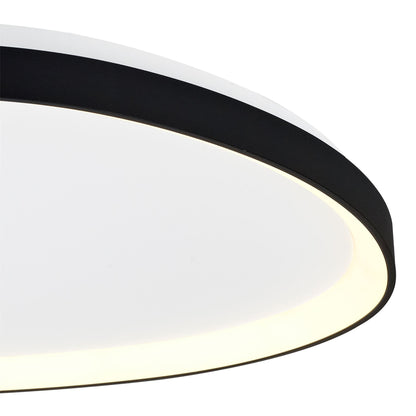 Mantra Fusion Niseko Triangular Ceiling 61cm 48W LED, 3000K, 2900lm, Black, 3yrs Warranty Ceiling
