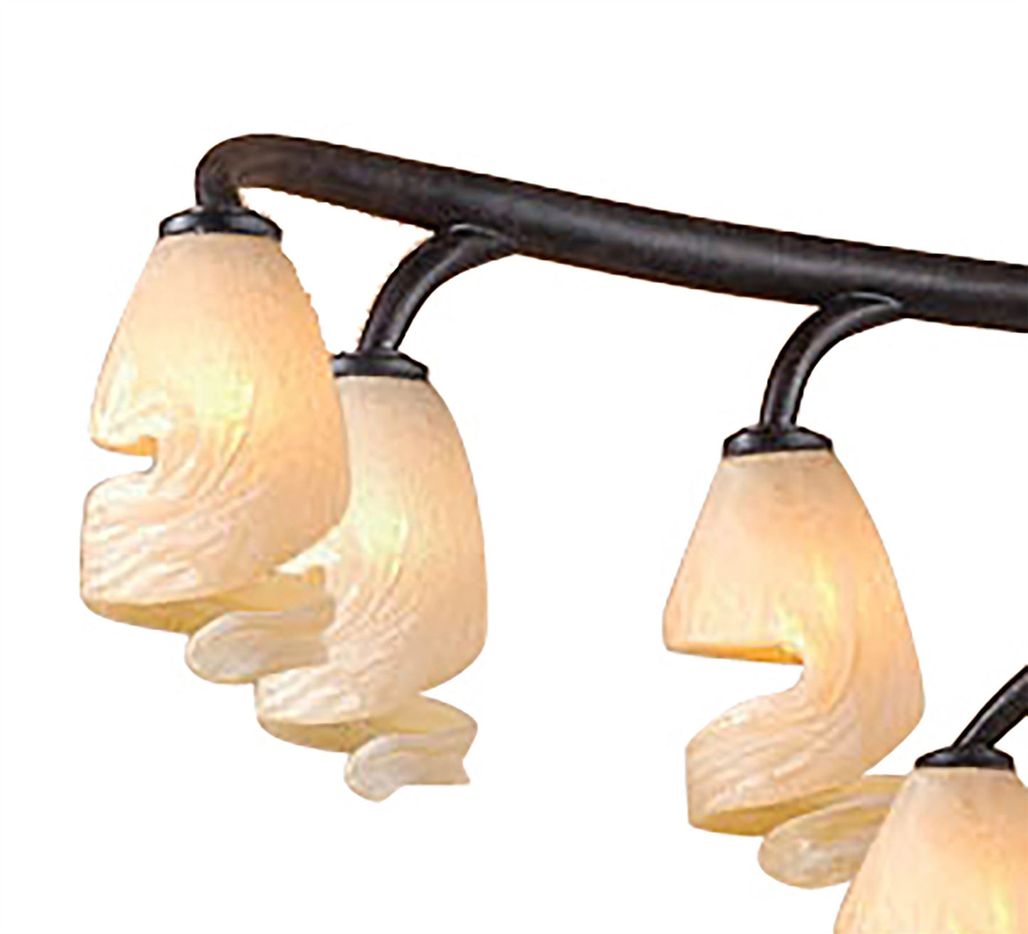 Mantra Forest 70cm Pendant 3 Arm 9 Light G9, Brown/Black Oxide