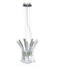 Diyas Sinclair 32cm  4 Light G9 Polished Chrome Ceiling Pendant Light Fitting