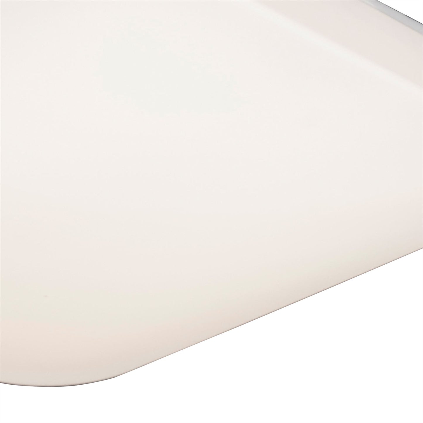 Mantra Fusion M3766 Quatro Ceiling/Wall 18W Medium LED 3000K, 1800lm, White Acrylic, 3yrs Warranty - M3766 Ceiling