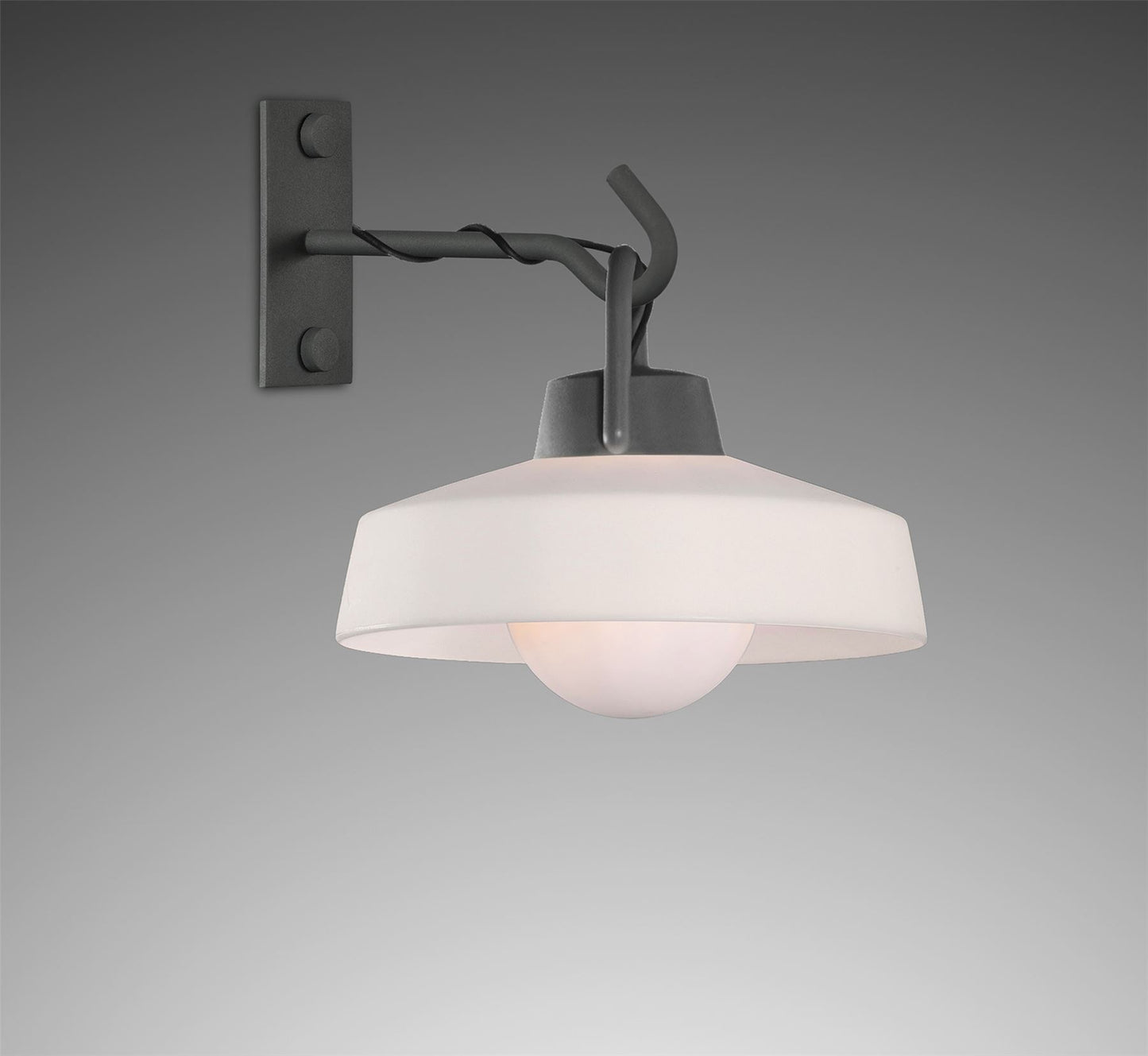 Mantra Fusion Kinke Hook Plate Anthracite, 2yrs Warranty Exterior