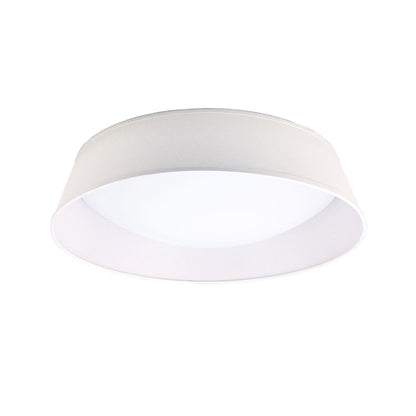 Mantra Nordica Plafones M4962 Nordica Ceiling 30W LED 60CM Off White 3000K, 3000lm, White Acrylic with Ivory White Shade, 3yrs Warranty