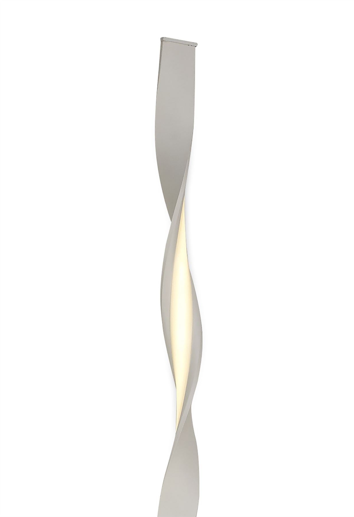 Mantra Madagascar Floor Lamp, 24W LED, 3000K, 1680lm, IP20, Sand White, 3yrs Warranty