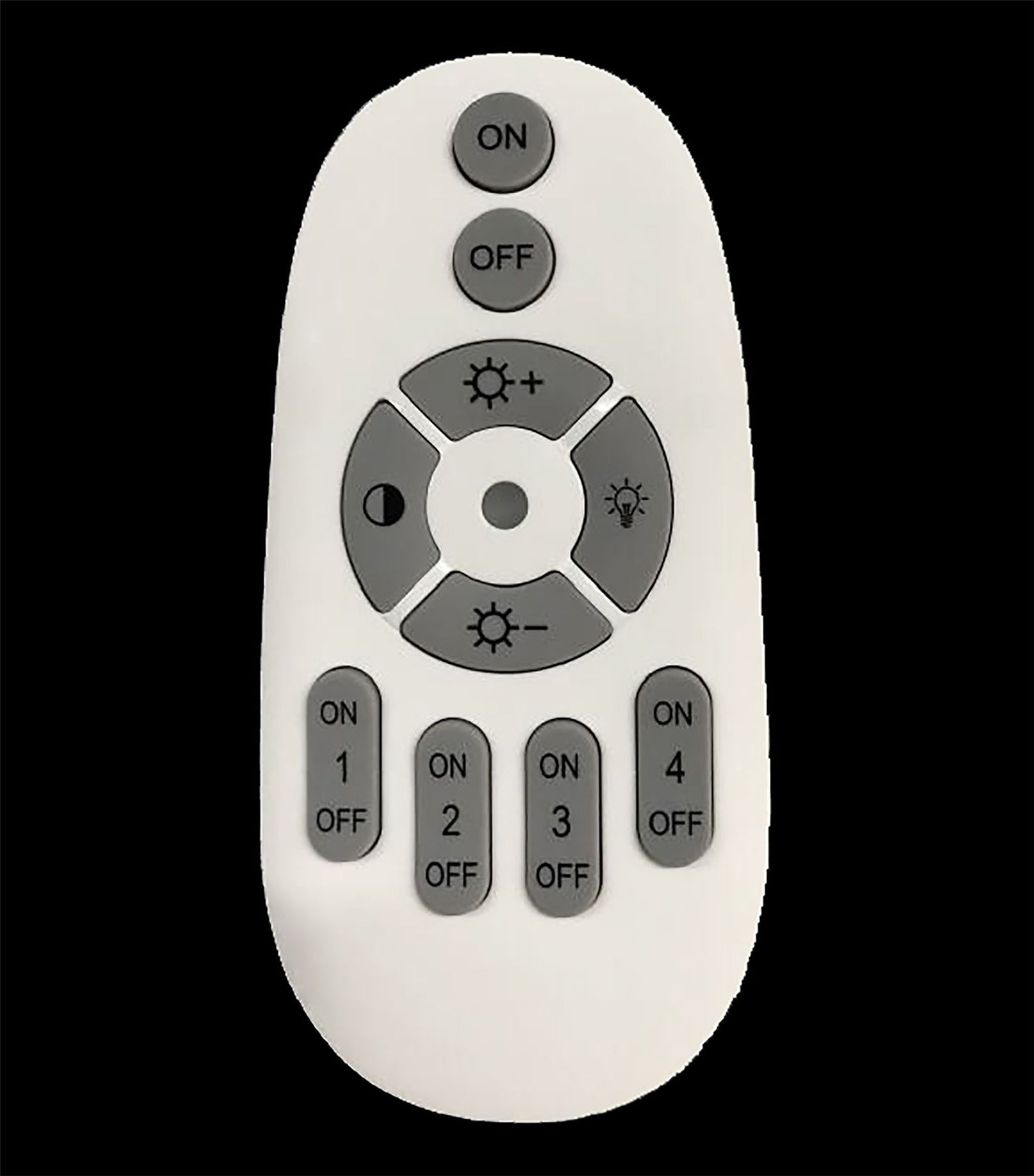 Mantra M5741 Orbital Pendant Round 60cm, 4 Ring, 90W LED 3000K, 3250lm, RF Remote Control White, 3yrs Warranty