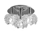 Mantra M3965 Artic Ceiling 3 Light E27 Round Large, Polished Chrome