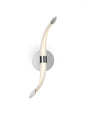 Mantra Armonia Wall Light Wave, 12W LED, 3000K, 900lm, Polished Chrome/Frosted Acrylic, 3yrs Warranty