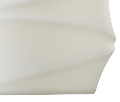 Mantra Bambu 57cm Pendant 1 Light E27 Outdoor IP44, Opal White
