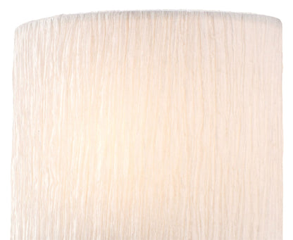 Mantra Eve Wall Light Switched 1 Light E27, Anthracite with White Oval Shade