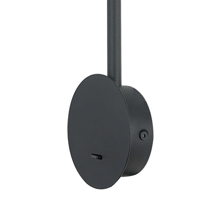 Mantra Fusion Eyes Wall Light Switched, 6W LED, 3000K, 390lm, Sand Black, 3yrs Warranty