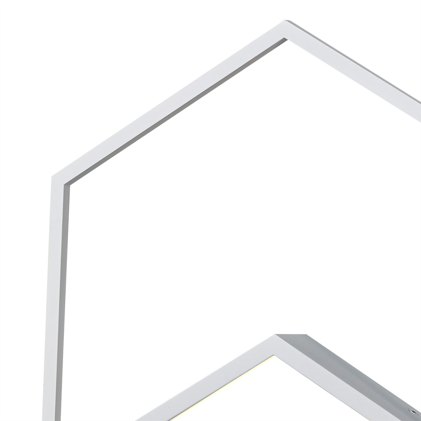 Mantra Fusion Kubick Ceiling/Wall Light, 48W LED, 3000K, 2700lm, White, 3yrs Warranty