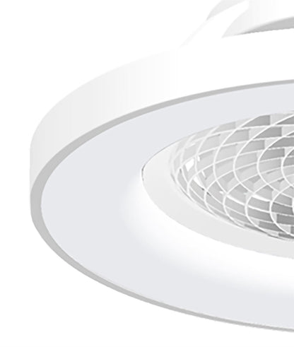 Tibet 65cm 70W LED Dimmable Ceiling Light With 35W DC Reversible Fan,Remote, APP & Alexa/Google Voice, 3900lm, White, 5yrs Warranty