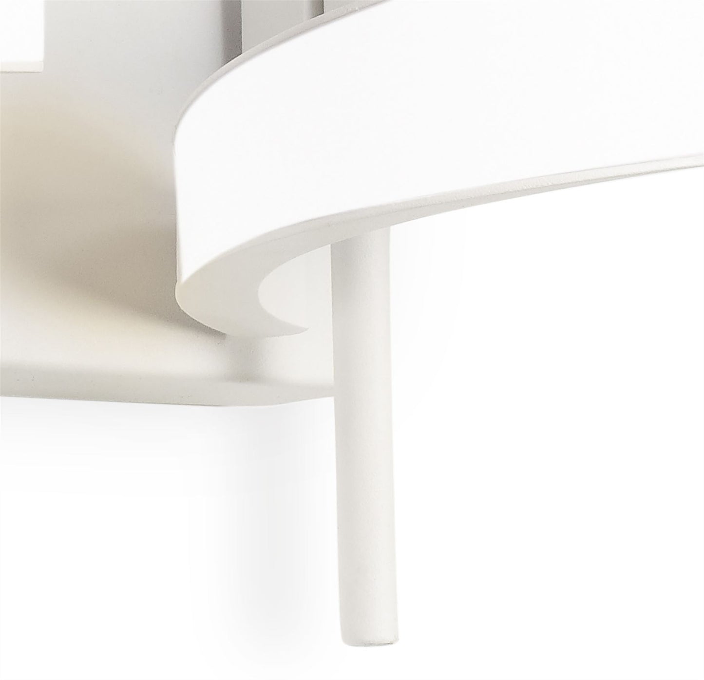 Mantra Tsunami 2 Light Spiral Wall Light, 24W LED, 3000K, 1800lm, Sand White, 3yrs Warranty